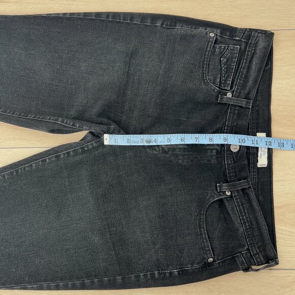 Levi's Women's Black Tag 505 Straight Leg Stretch Denim w/ Pocket Detail Size 12 - Picture 14 of 16